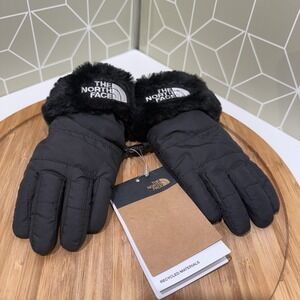 THE NORTH FACE Kids Mossbud‎ Gloves Black - Size SP